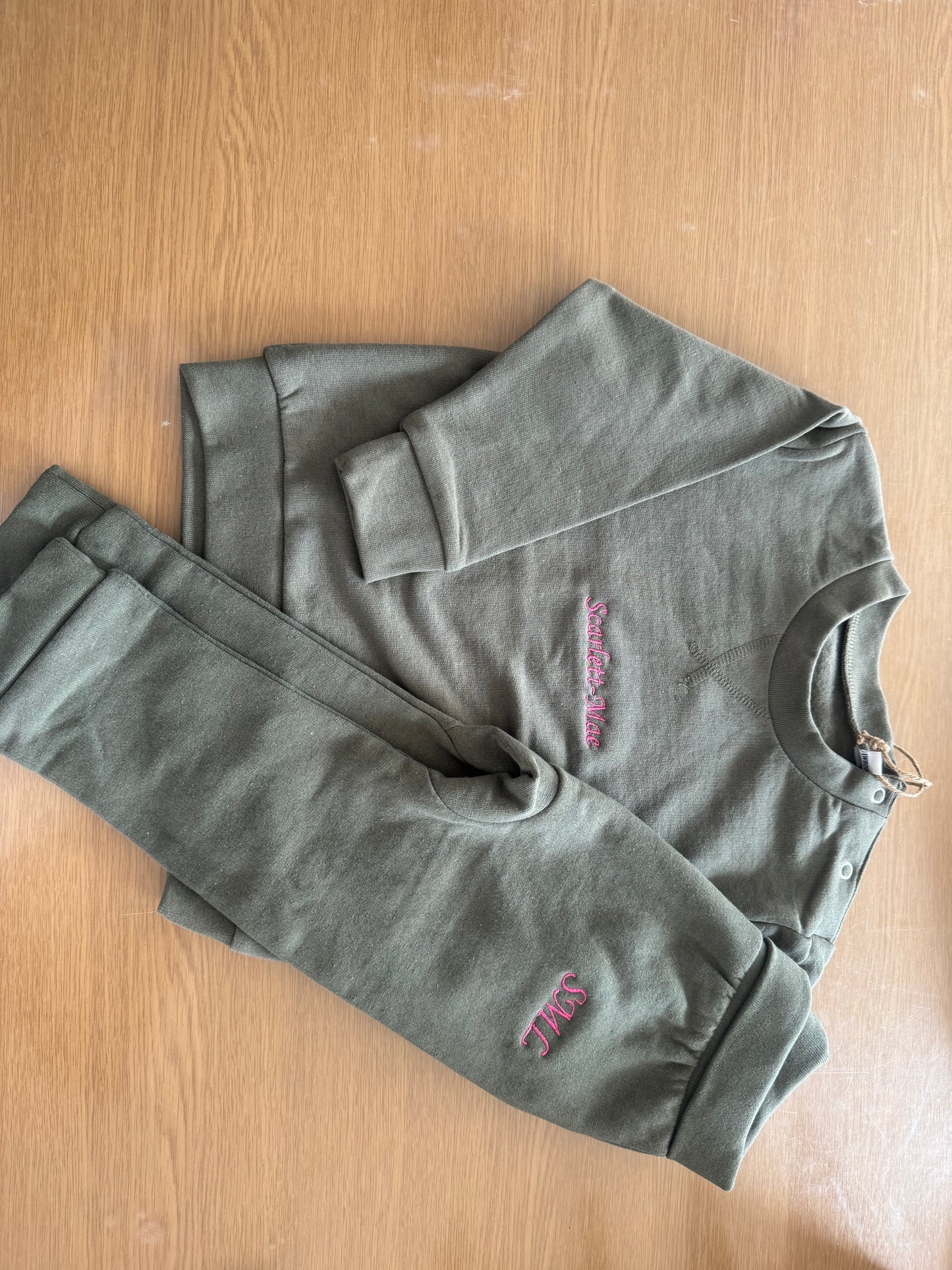 Personalised children’s tracksuit