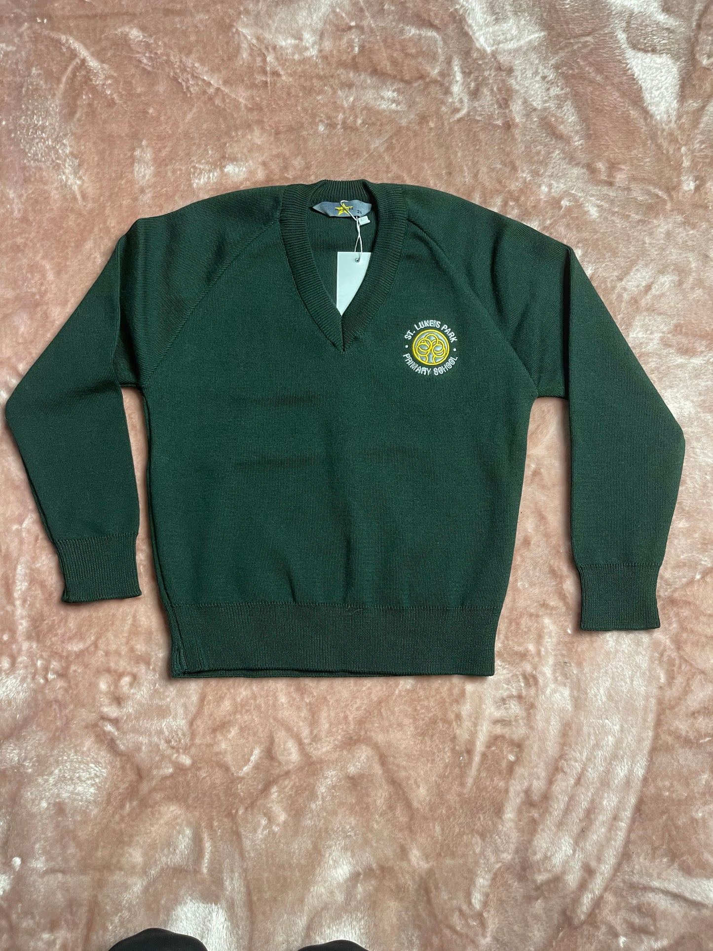 St Luke's Primary V-neck Jumper